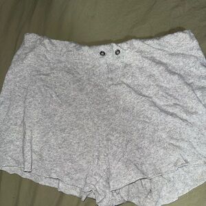 aerie Light Gray Lounge Shorts